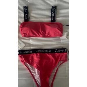 New Calvin Klein pink beautiful Bikini